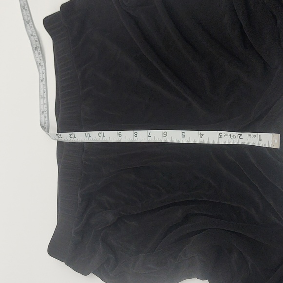 Chico's Travelers Pull On Pants Wide Leg Abstract Floral Embroidered 2 / L - Picture 6 of 9